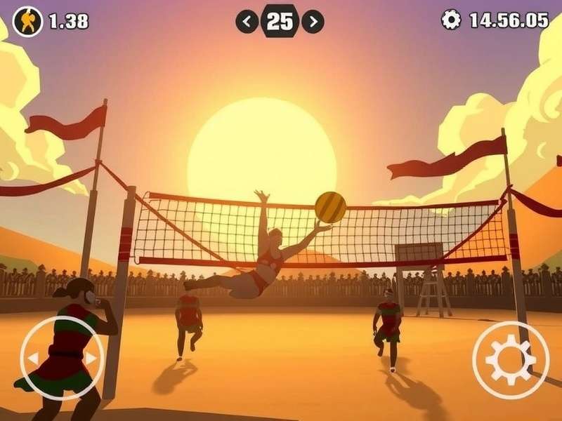 Volley Gladiator Saga Gameplay Screenshot